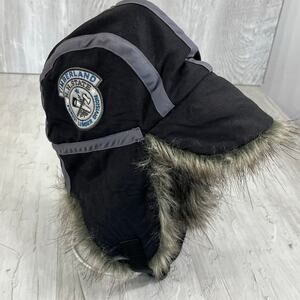 Timberland N.H. State Forest Lumber Division Faux Fur Kids Trapper Hat